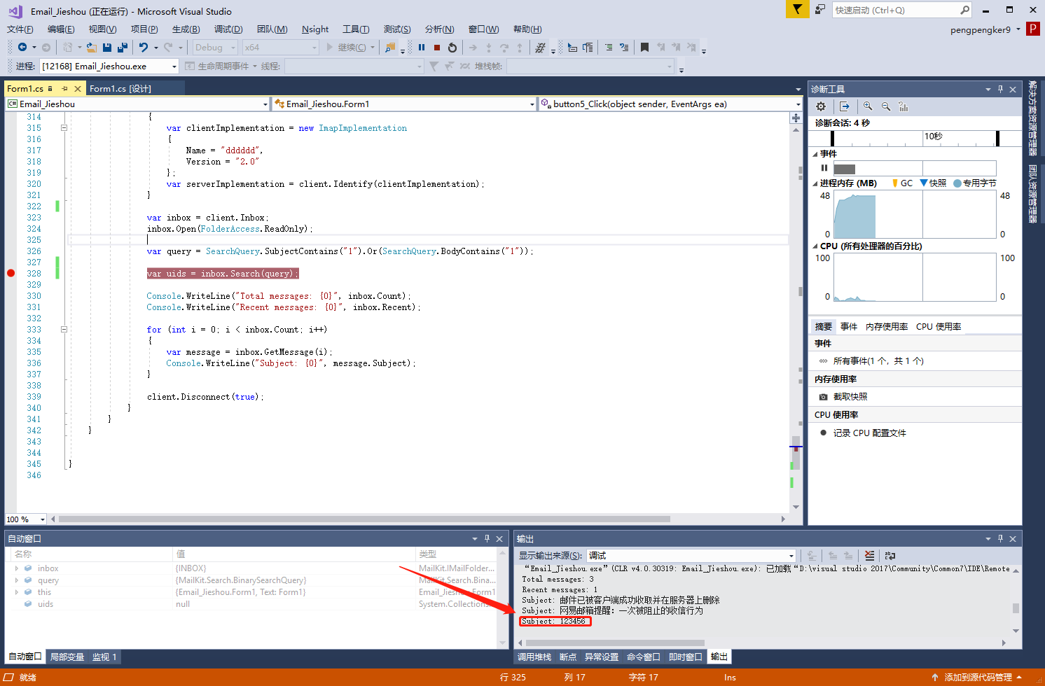 Search does not work · Issue #983 · jstedfast/MailKit · GitHub