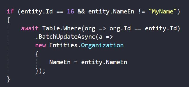 Updates the table with the same data · Issue #512 · borisdj/EFCore ...