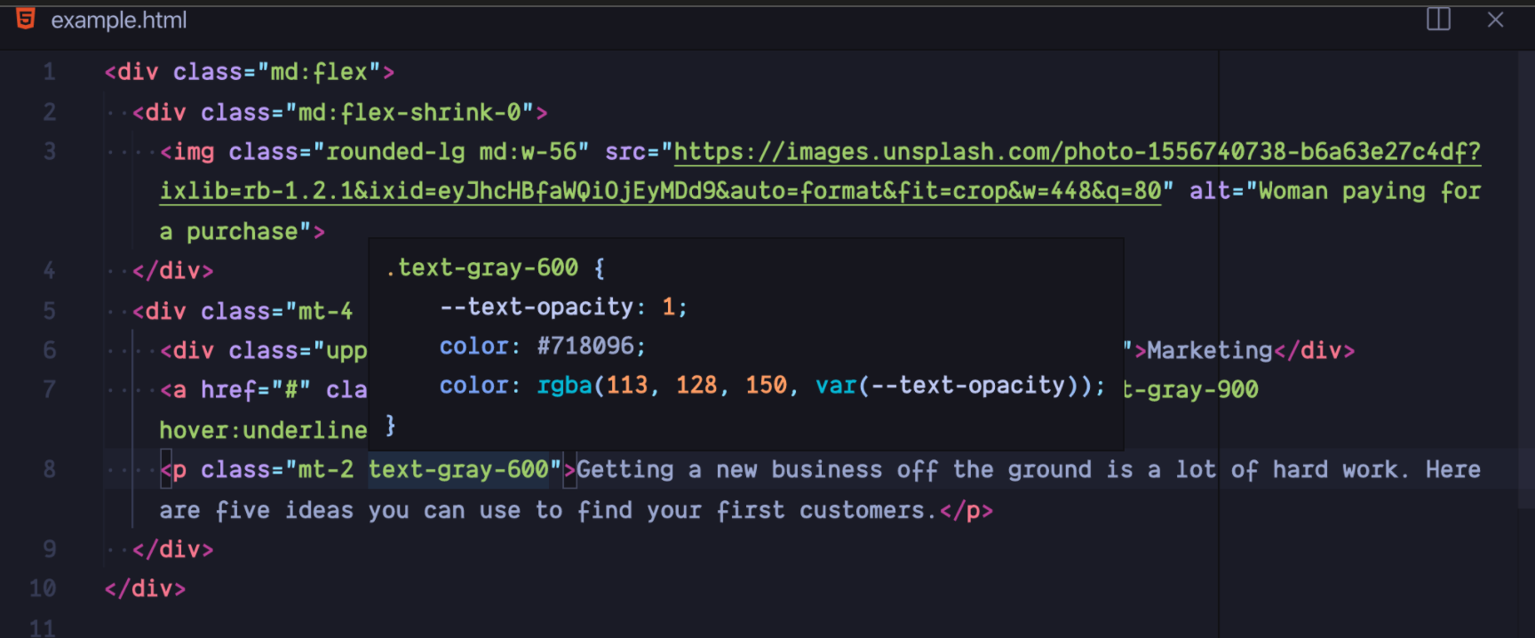 show hex in color preview · Issue #305 · tailwindlabs/tailwindcss ...