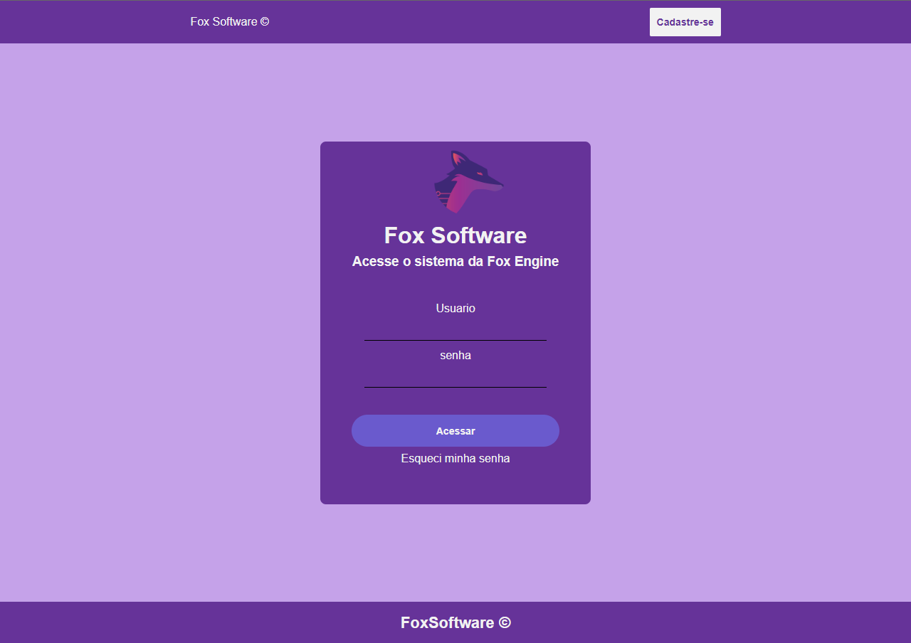GitHub - JuanTrindade/Fox-Software: Software criado para estudo da ...