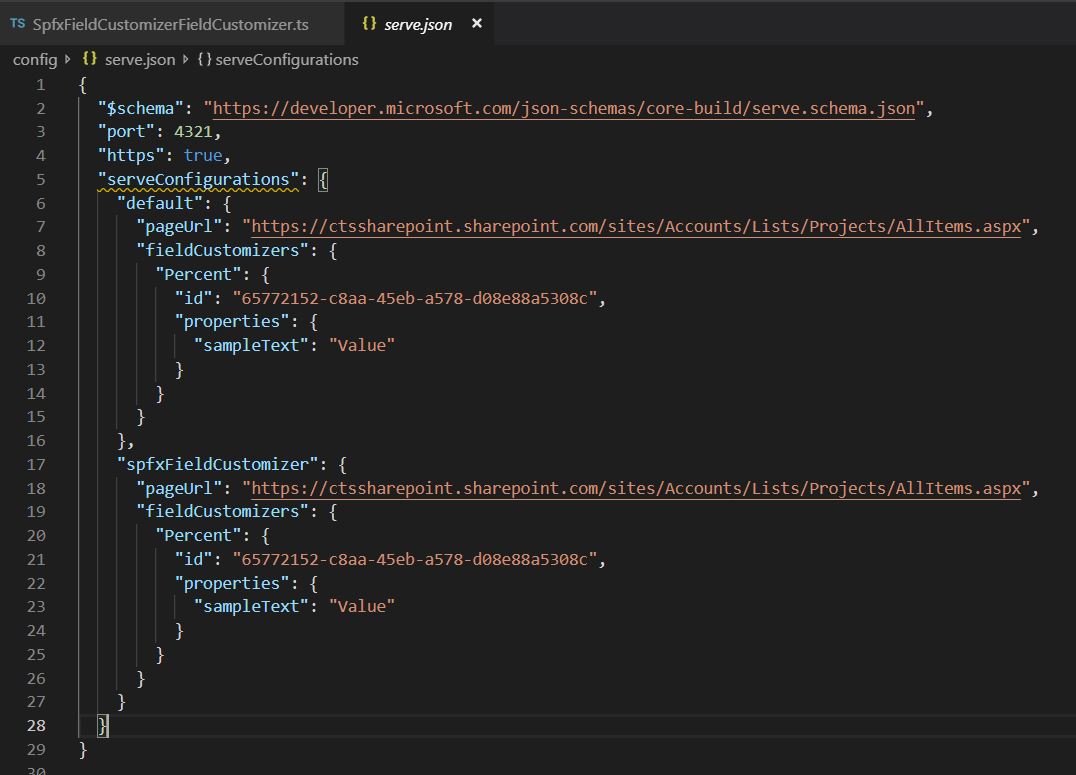 SPFX Field Customizer Extension not loading · Issue #4374 · SharePoint ...