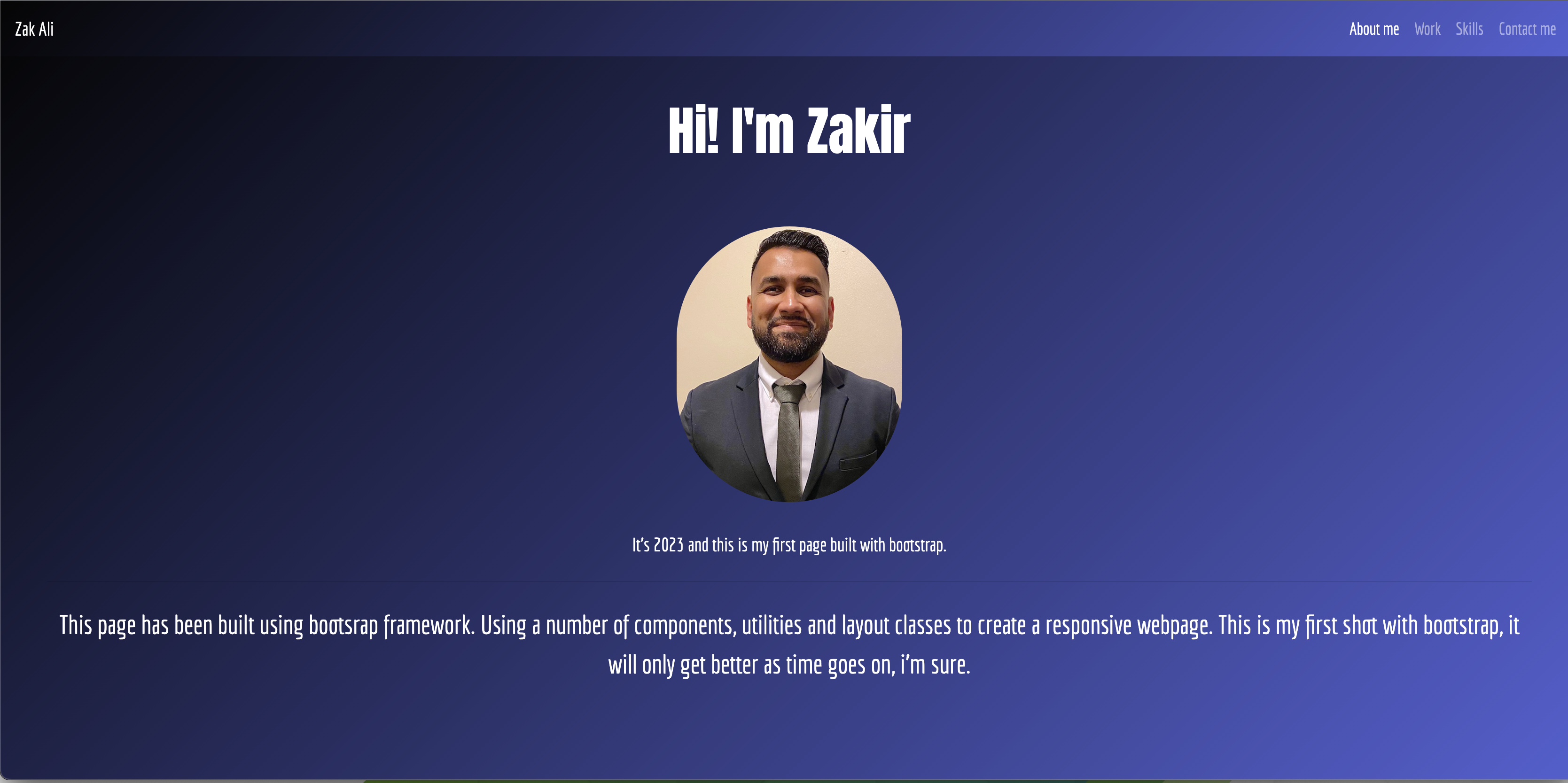 GitHub - zakirali1/bootstrap-portfolio-2