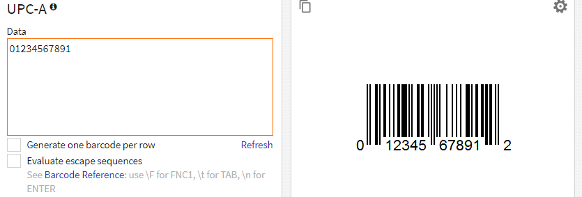 Show Label Not Showing Last Checksum Digit For UPC A UPC E 1D Barcode Issue 200 Micjahn 