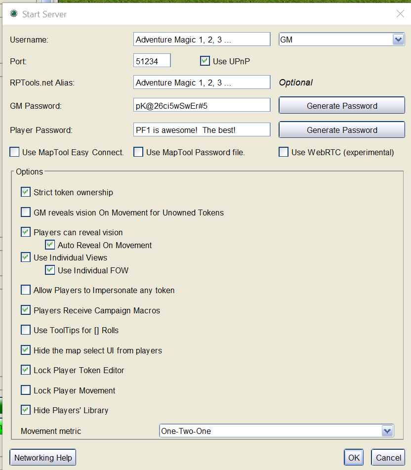 [Bug] MapTool 1.11.4 aborts abruptly after starting server when