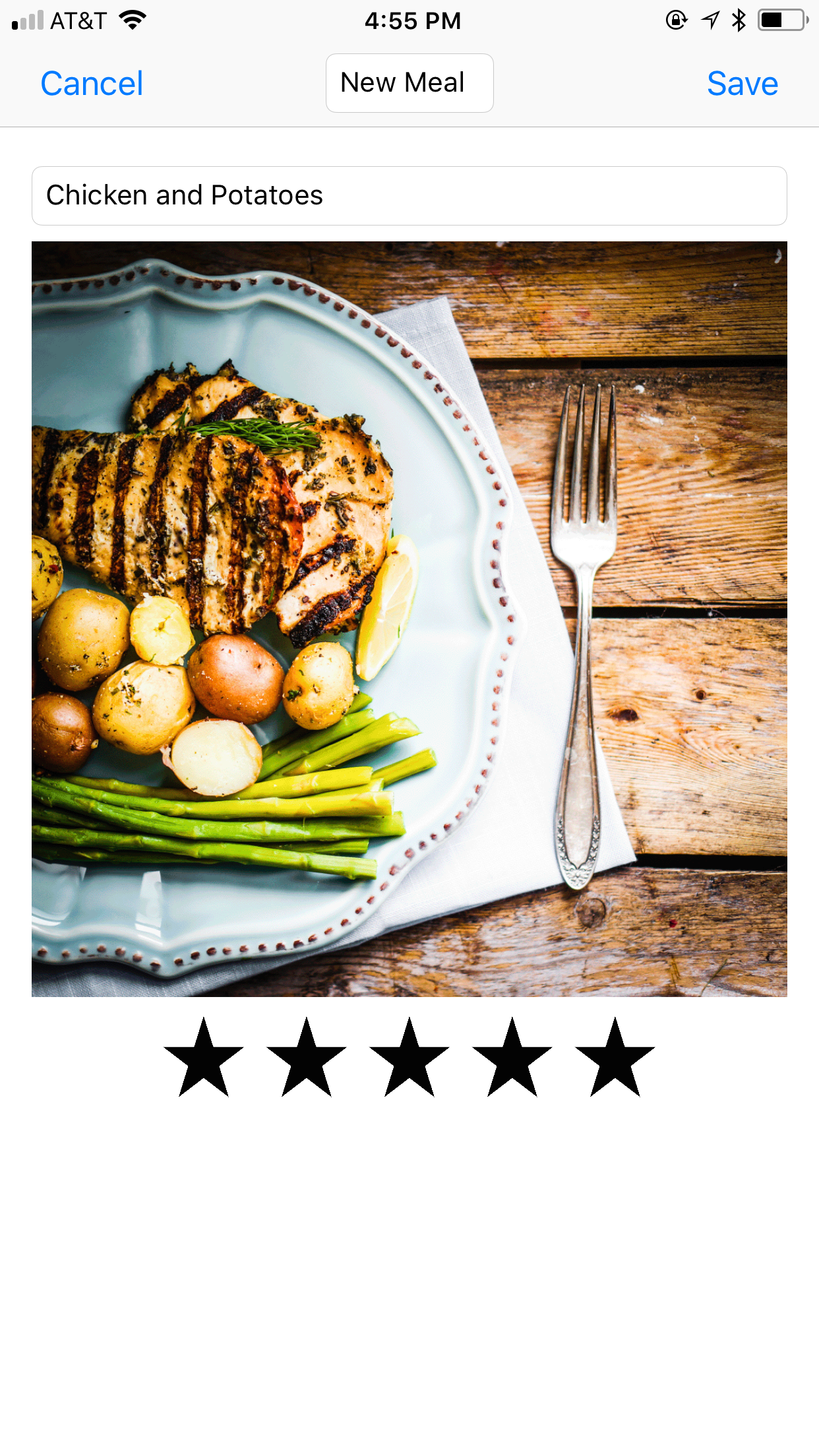 GitHub - EvianTan/FoodTracker: an iOS app to track meals