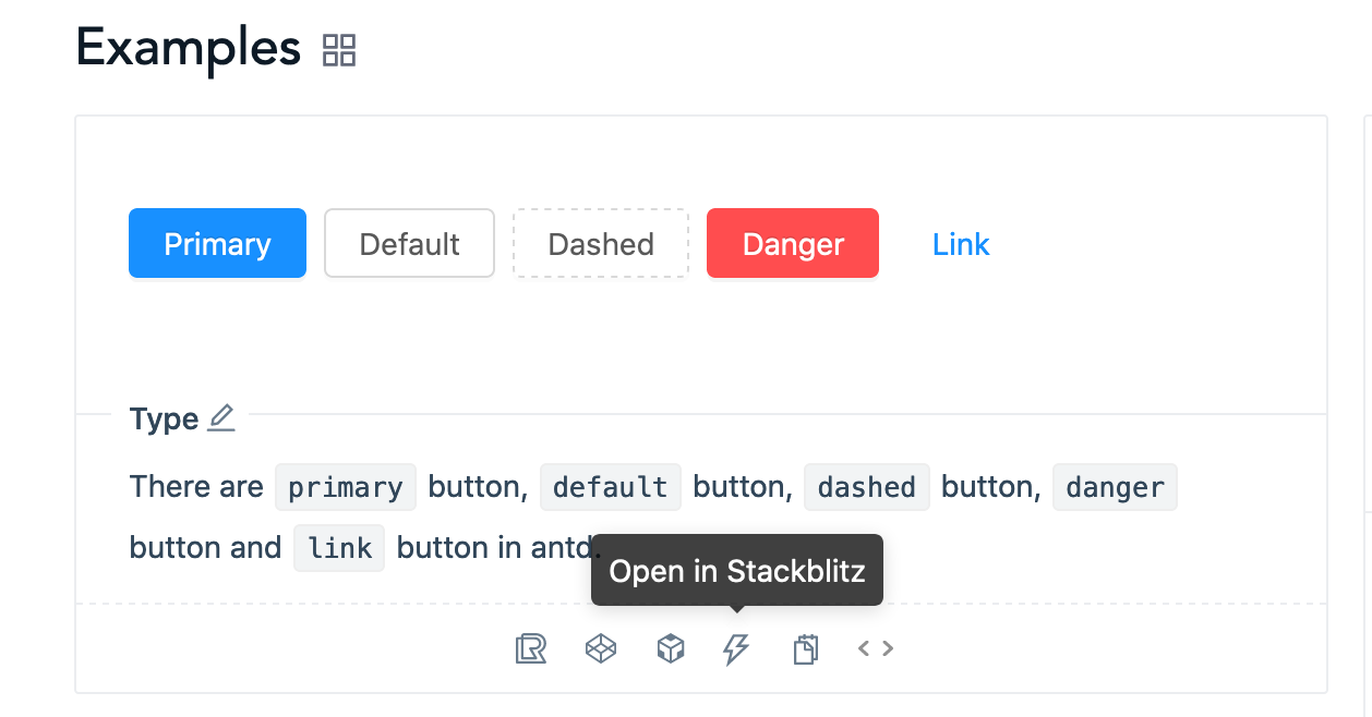 推荐一个在线编辑代码网站 · Issue #19708 · ant-design/ant-design · GitHub