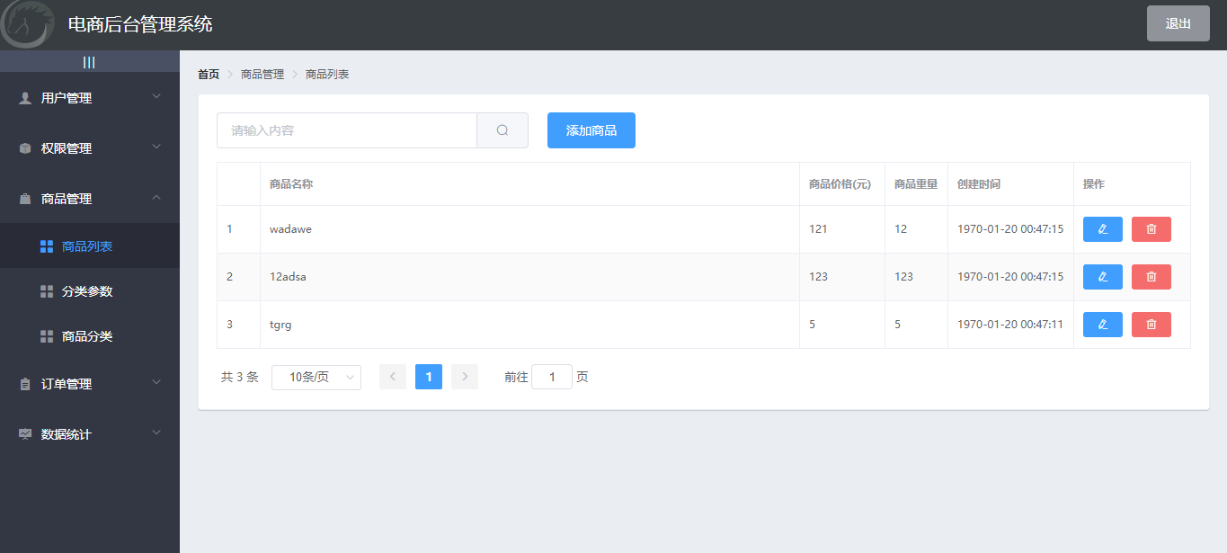GitHub - kevin102606/vue-manage-system: 电商后台管理系统