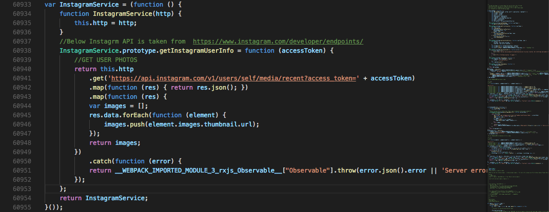 iOS device: Instagram Api throws error message · Issue #12140 · ionic ...