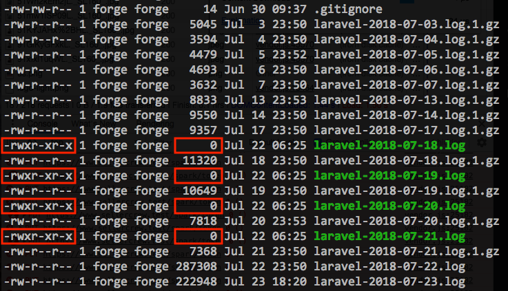 Logs are being deleted! · Issue #224 · ARCANEDEV/LogViewer · GitHub