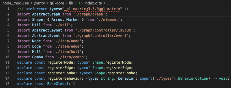 🐛[BUG] Cannot find type definition file for '_gl-matrix@3.3.0@gl-matrix ...