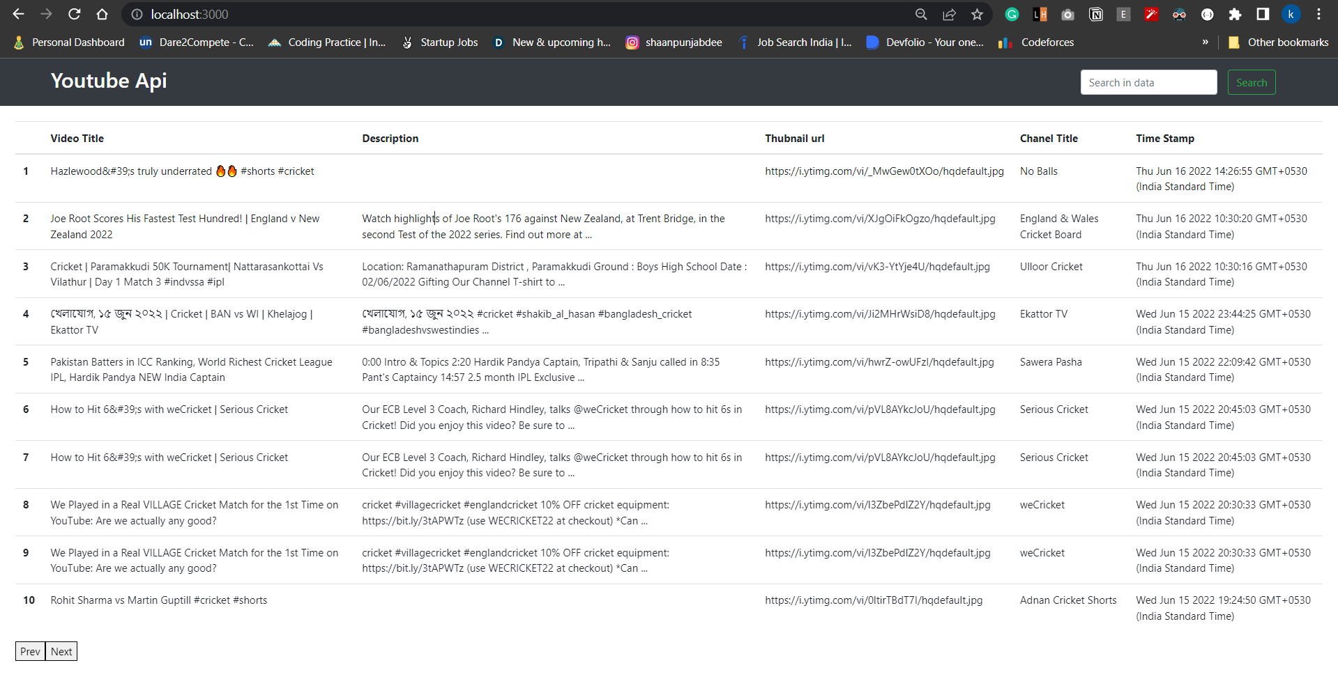 Youtube API | Kd Singh
