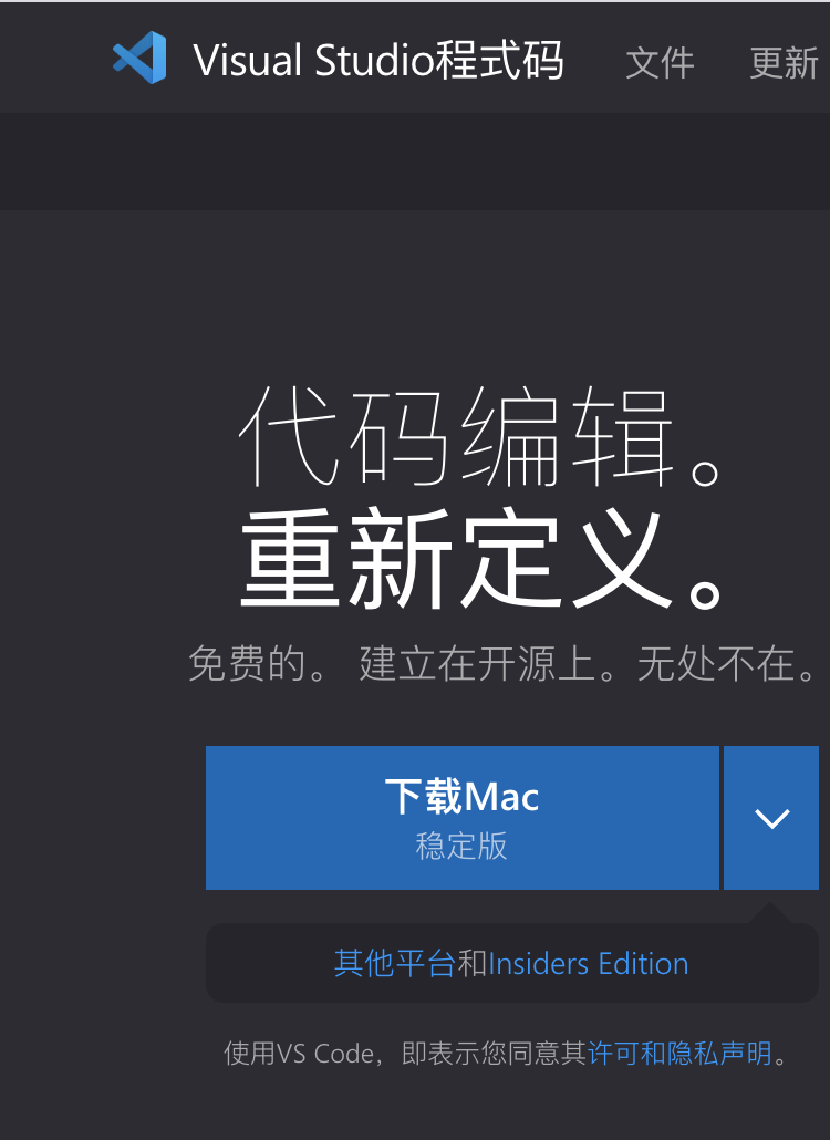 Visual Studio Code 不让安装 · Issue #890 · neolee/pilot · GitHub