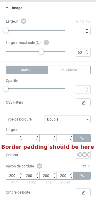 Add option to set border padding in image widget · Issue #5606 ...