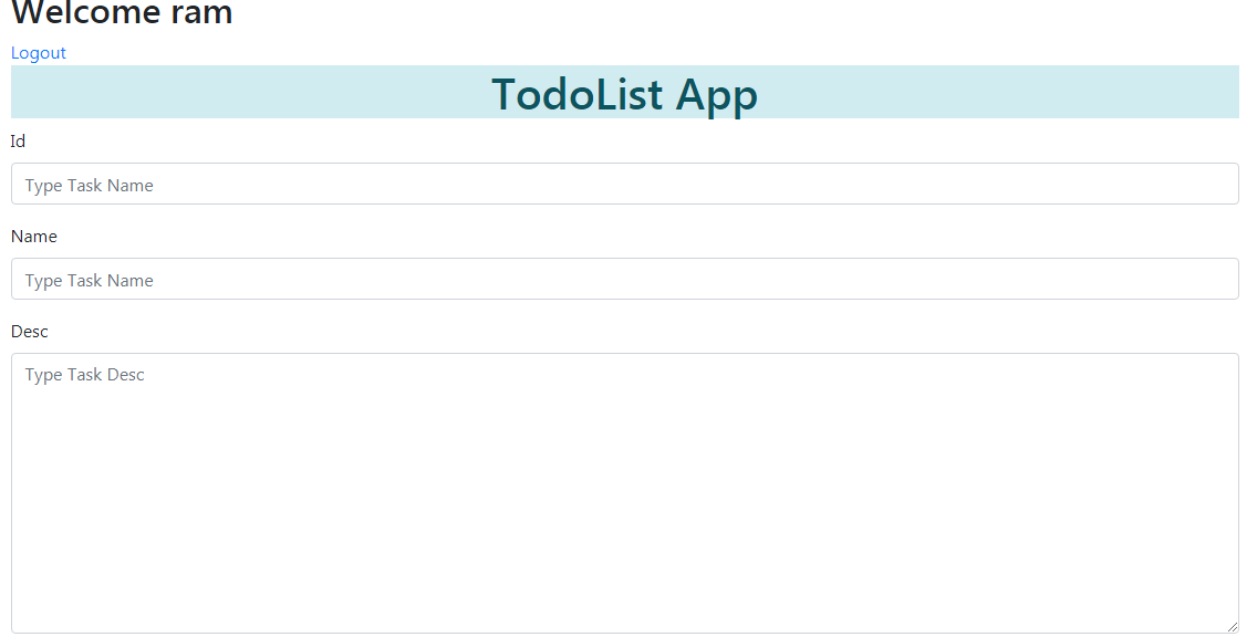 GitHub - shridharrai/ToDoList: It is a advance java based server side ...