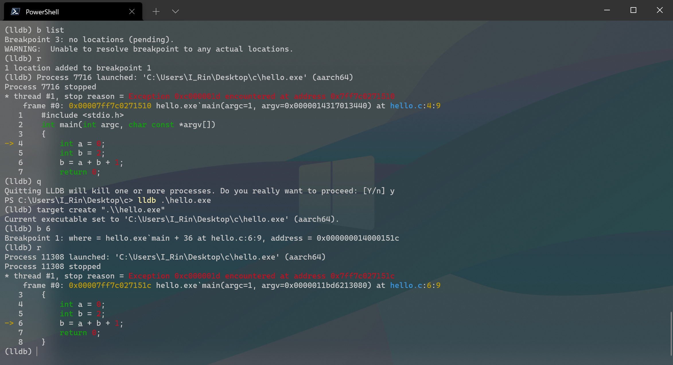 Arm64 version on Windows cannot debug · Issue #198 · mstorsjo/llvm ...