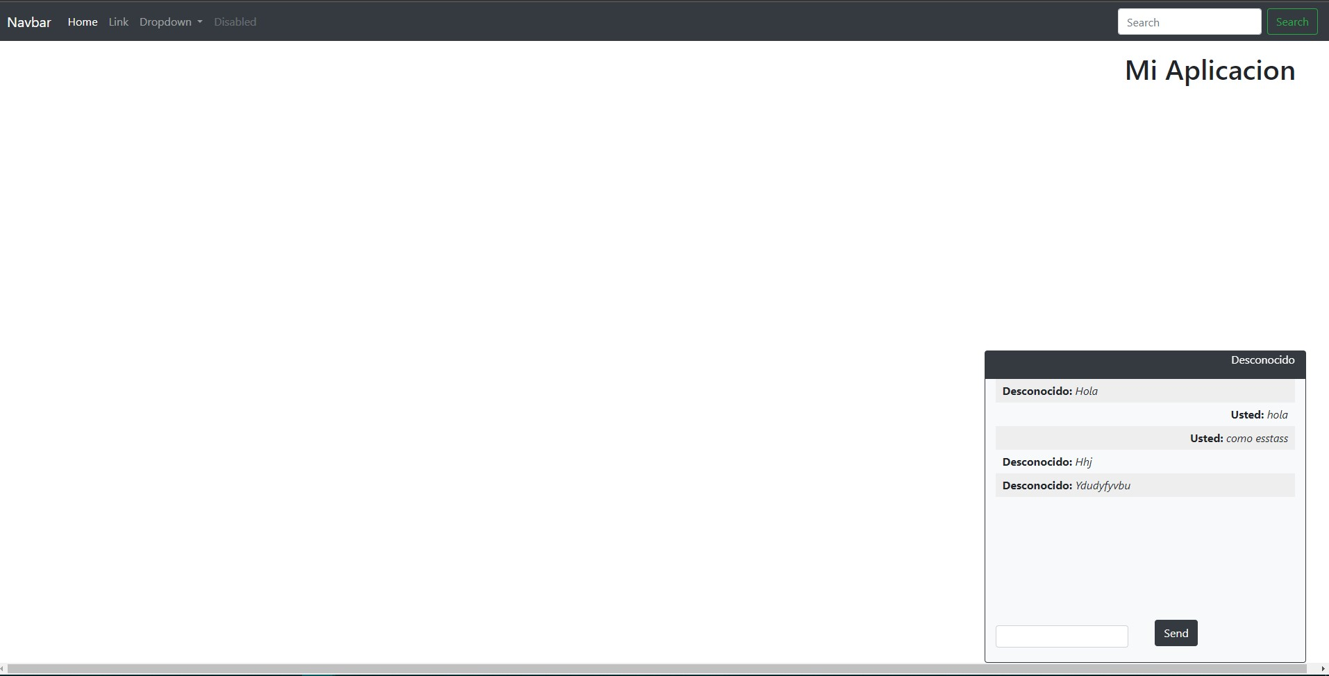 Github Omrs24 Chat Test Chat Test With Nodejs And Socket Io