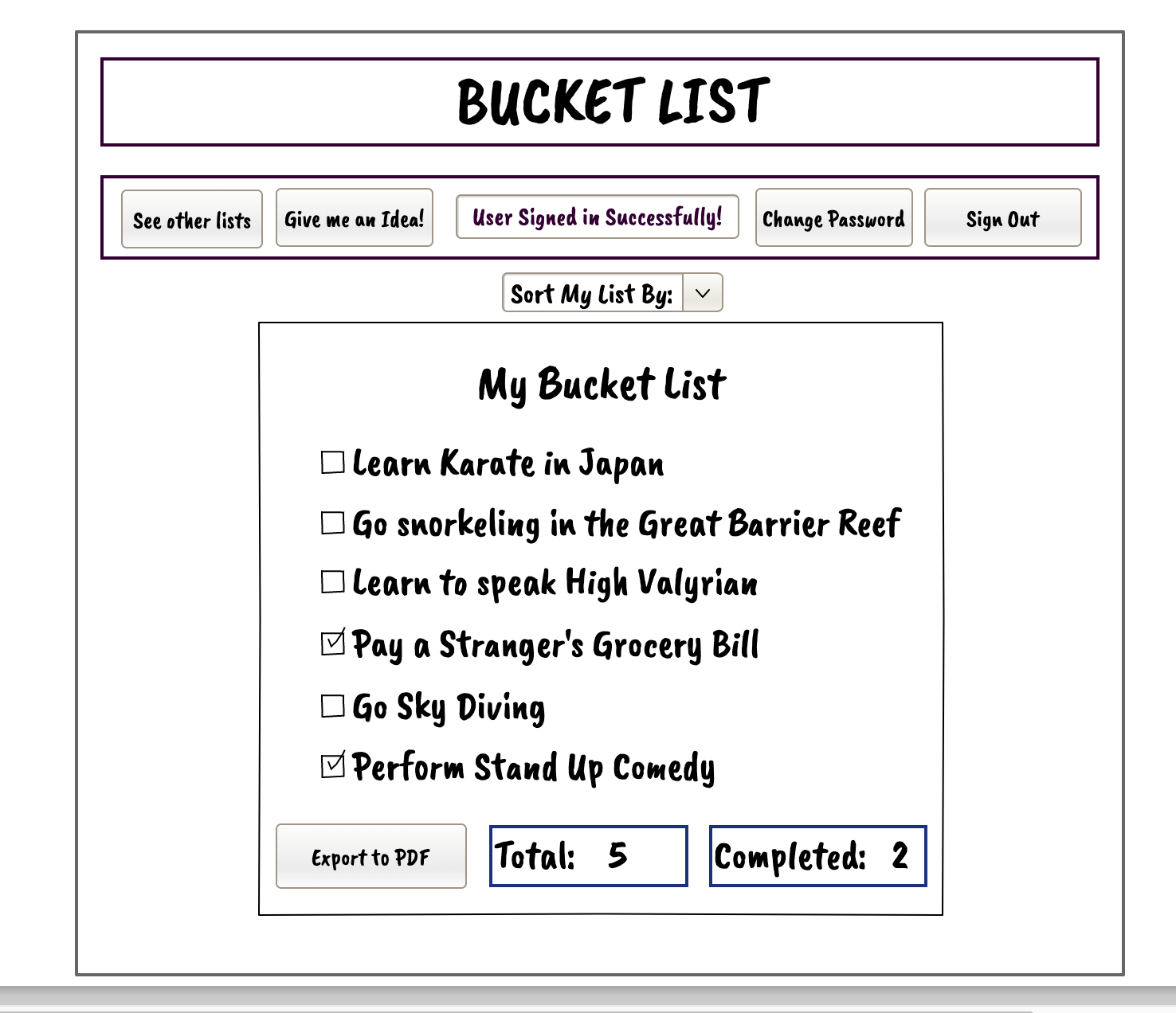 GitHub - 200-success/bucket-list-client: Frontend for our bucket list ...