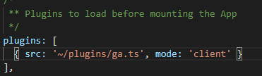 Are custom plugins being current loaded? · Issue #197 · nuxt-modules ...