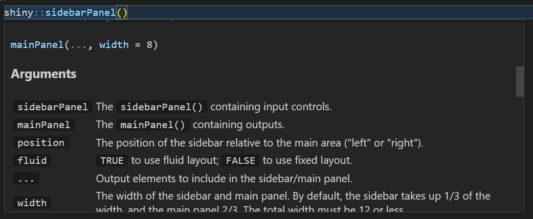 sidebarpanel