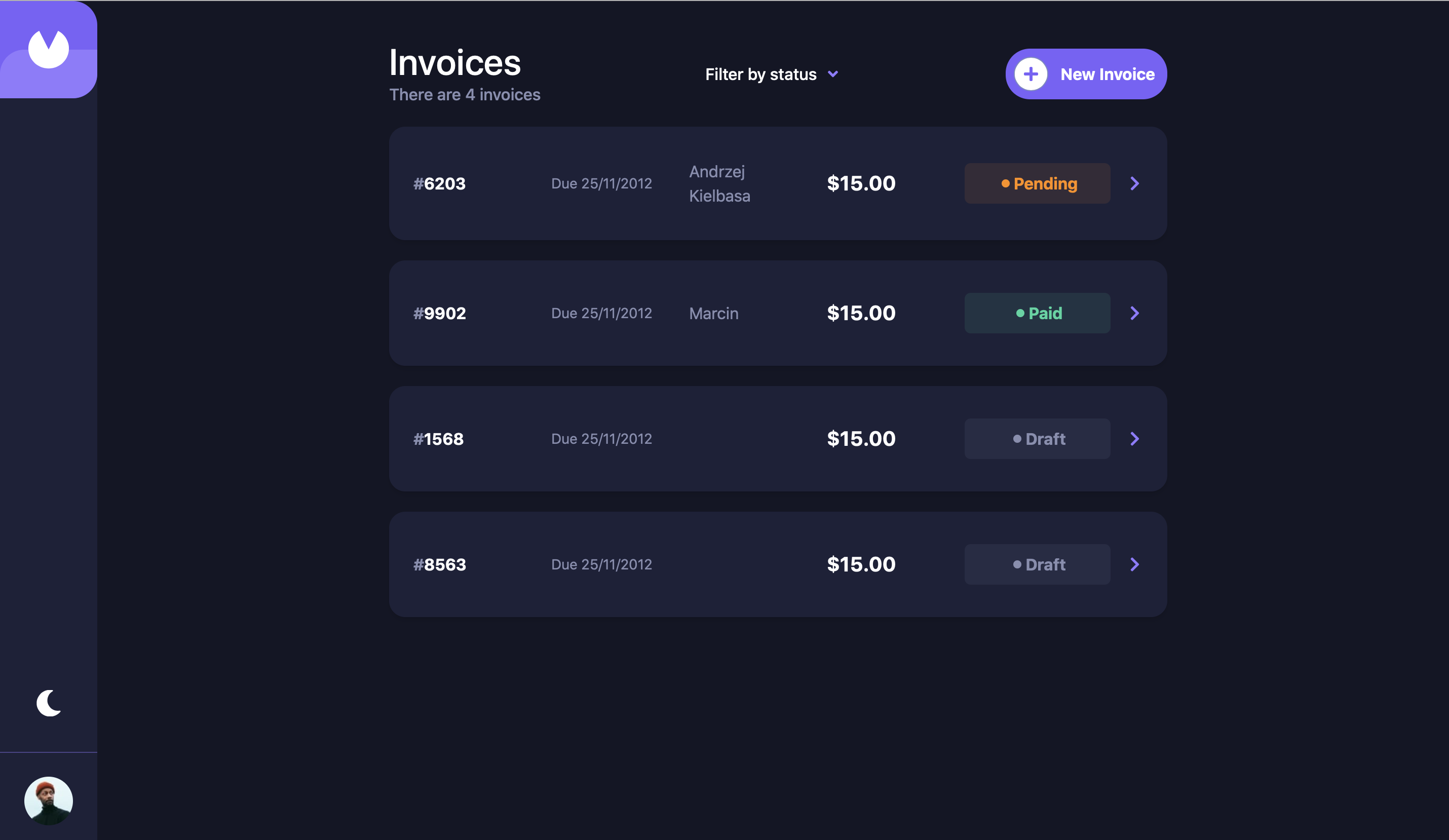 Github Mvksu Invoice App Https Invoicemernapp Herokuapp