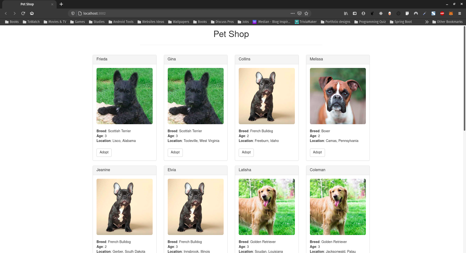 GitHub - akathecoder/Eth-Pet-Shop: An Ethereum DAPP for a pet shop to ...