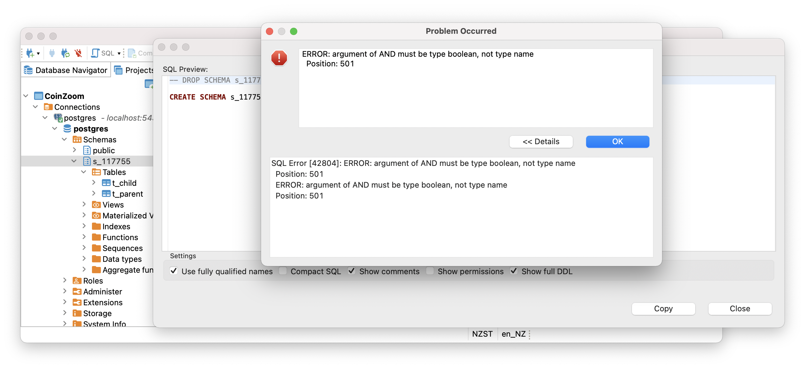 FOREIGN KEY REFERENCES omits schema · Issue #11775 · dbeaver/dbeaver ...