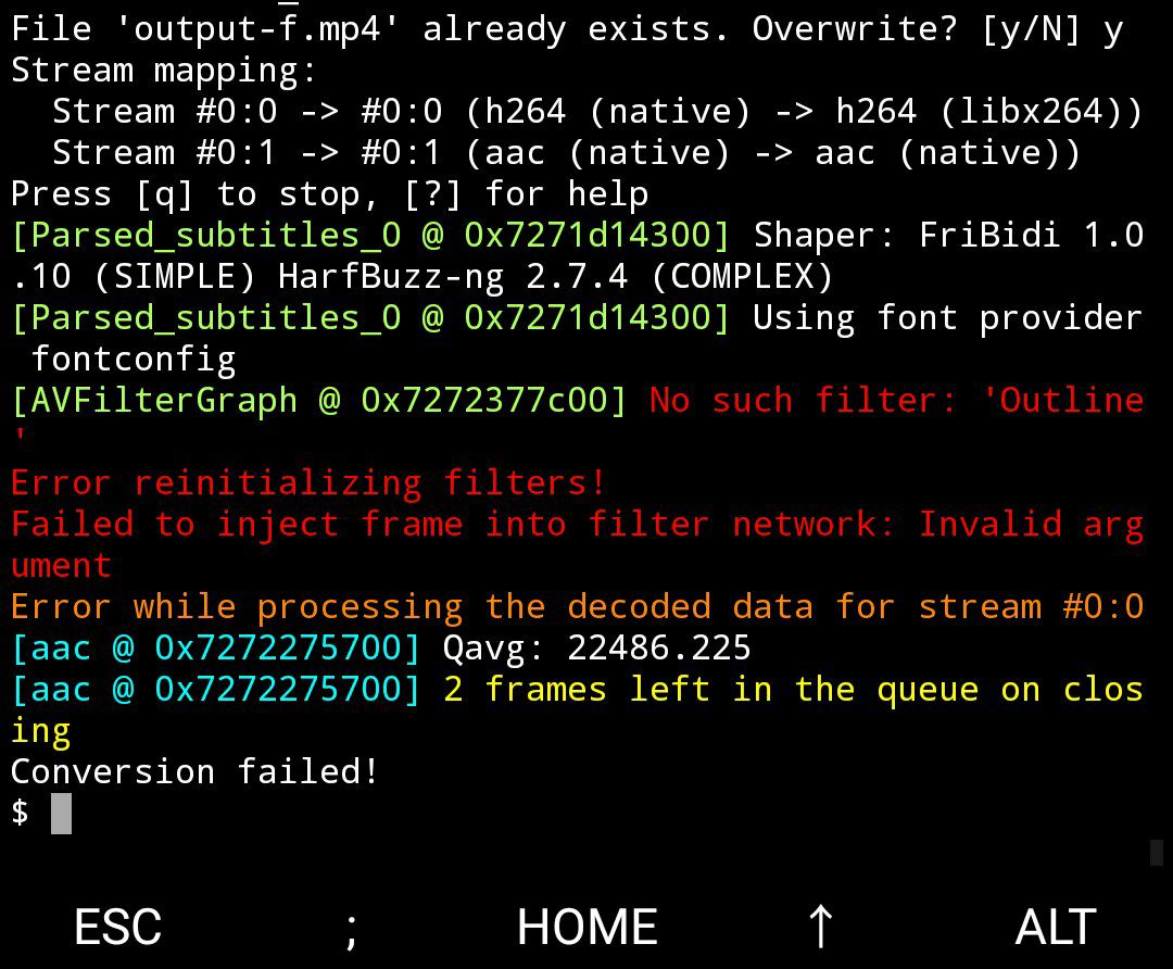 Force Style ffmpeg :force_style issue and fonts · Issue #6361 · termux/termux ...