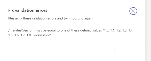 Cannot load Developer Preview manifest schema · Issue #2265 ...