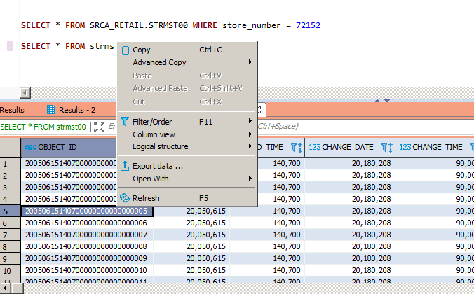 Why isn't it displaying Generate SQL for some tables? · Issue #7105 ...