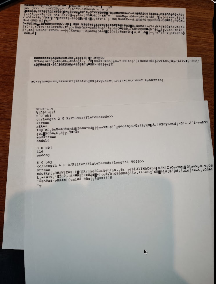Epson ET2810 IPP printing doesn't work, JOBSTATE documentformat