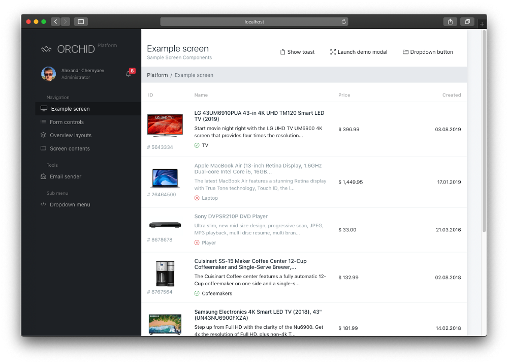 Request for change UX\UI · Issue #1105 · orchidsoftware/platform · GitHub