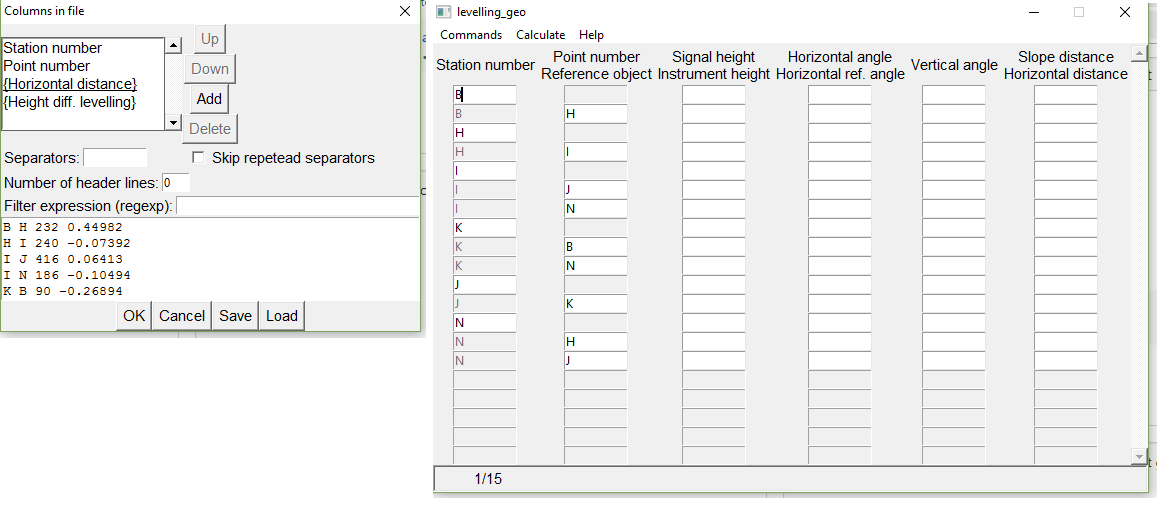 Fieldbook import for network and level adjustment · Issue #112 · zsiki ...