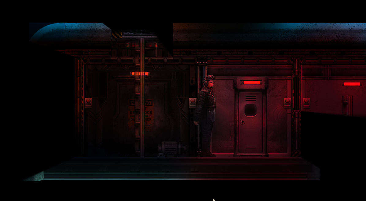 light sources from other side of walls are visible on wall · Issue