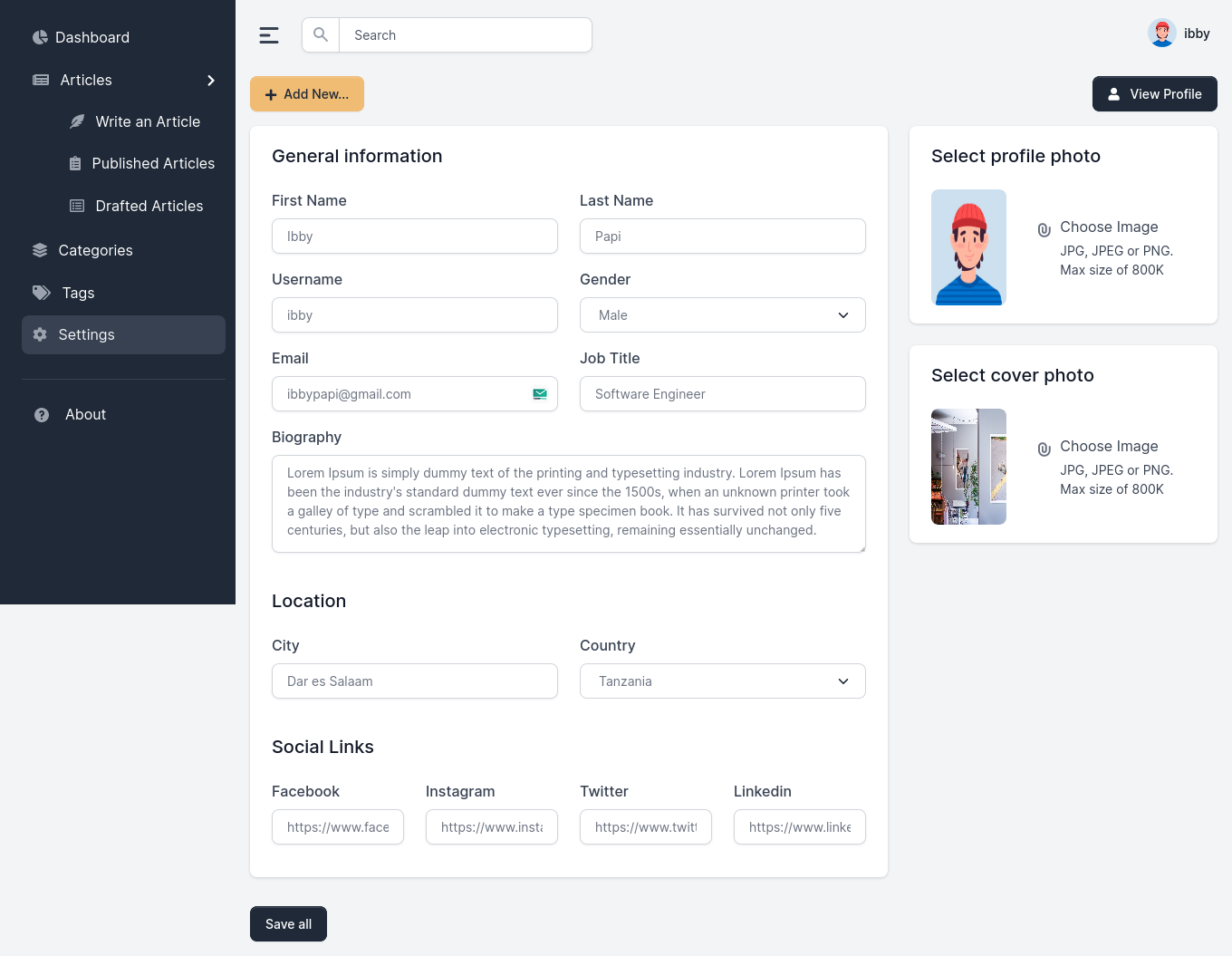 GitHub - ibby360/virtips_blog: VirTips is a blogging platform made with ...