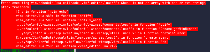 Opening `q:` will show an error · Issue #27 · nvim-zh/colorful-winsep ...