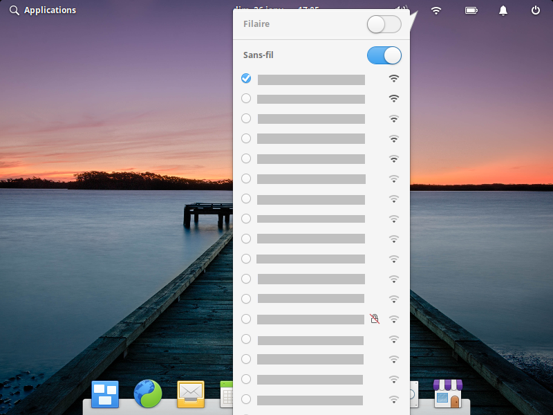 Wireless networks in the network list disappear after a few minutes