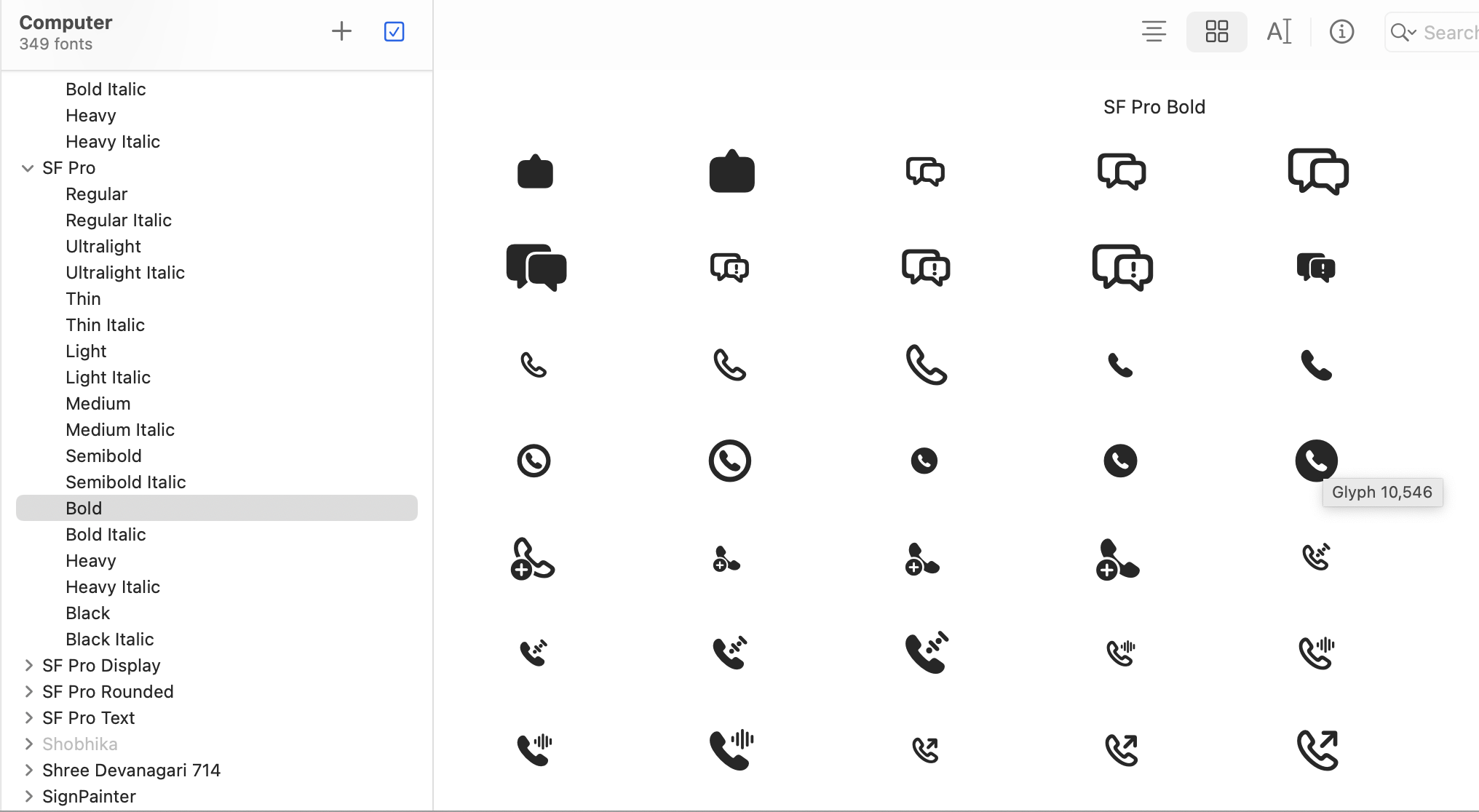 How to use glyphs from a local font? r/LaTeX