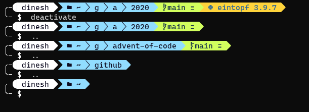 oh-my-posh fancy prompt themes for Python development and Git · GitHub