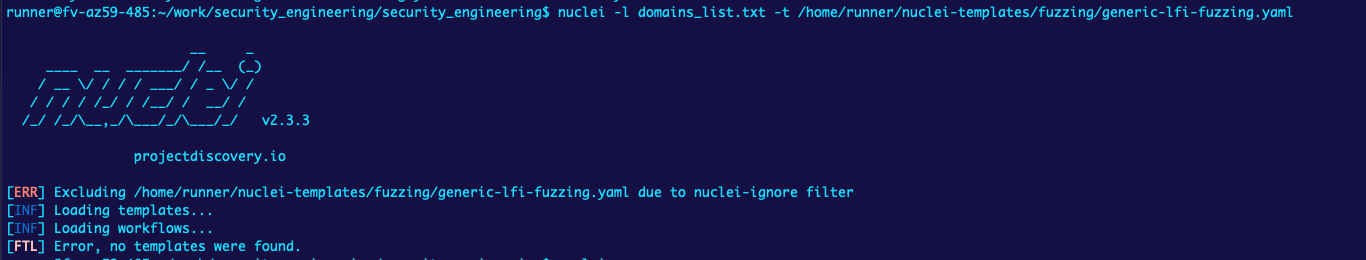 Cannot run single specific nuclei-ignored (fuzzing) templates · Issue ...