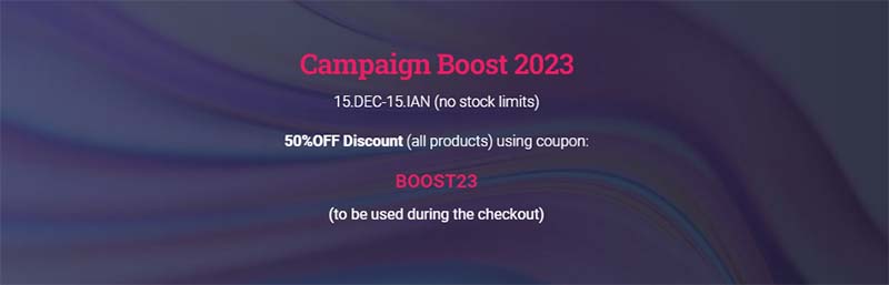 Campaign Boost 2023 - AppSeed Winter PROMO