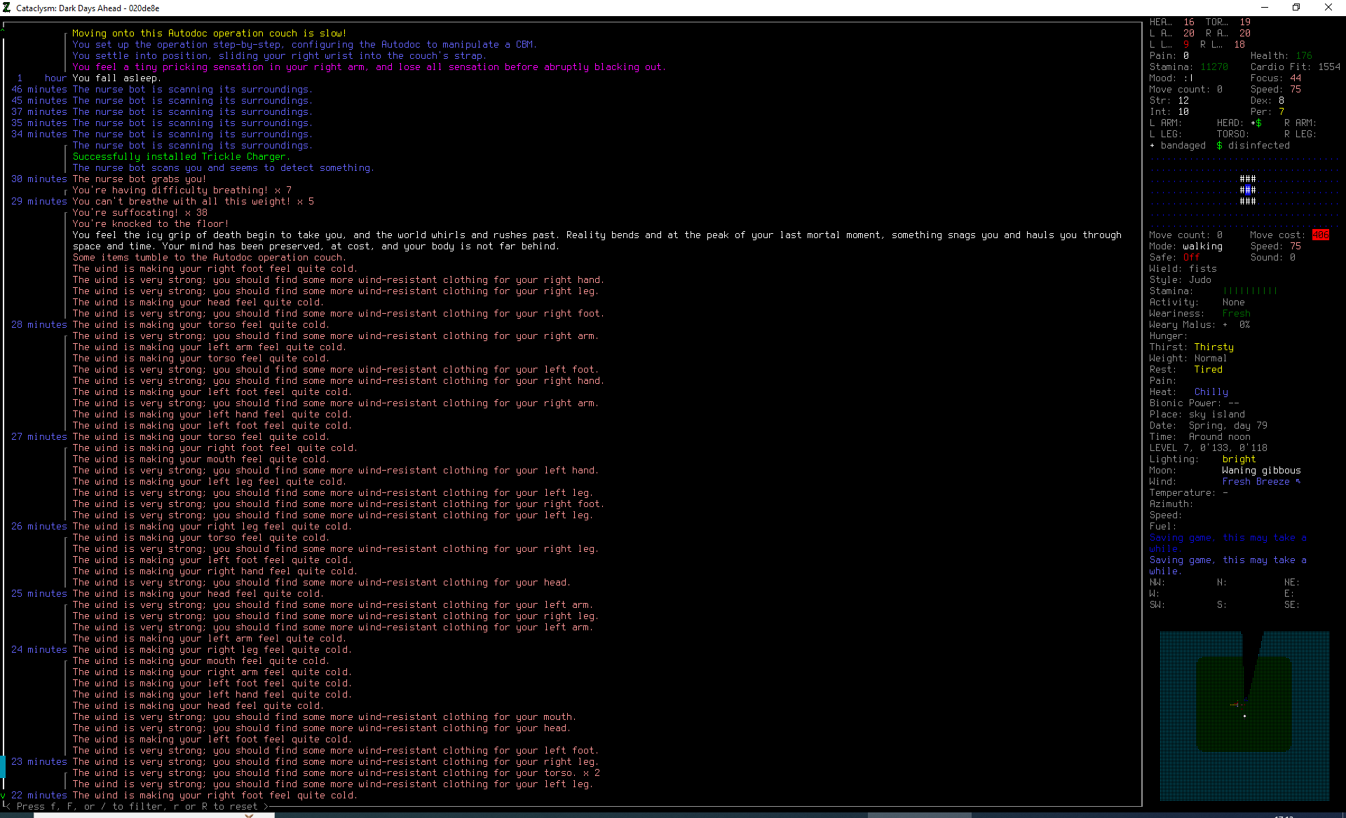 Suffocated by evil nursebot while installing CBM · Issue #63225 ...