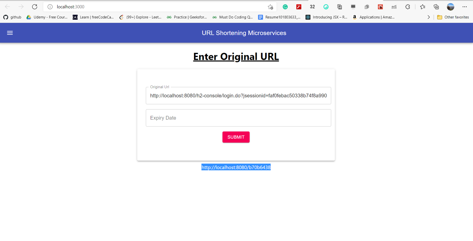 GitHub - medhag16/UrlShortenerFrontend: React JS Frontend for URL ...