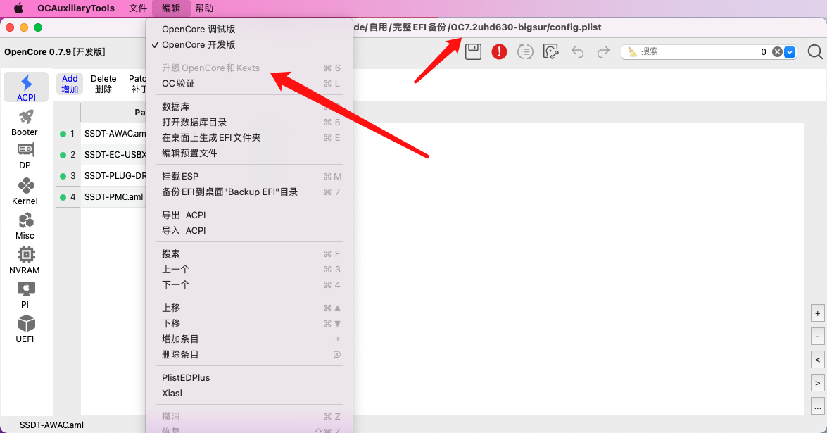 移除了开发版的检查后，根本没法更新到开发版了 · Issue #161 · ic005k/OCAuxiliaryTools · GitHub
