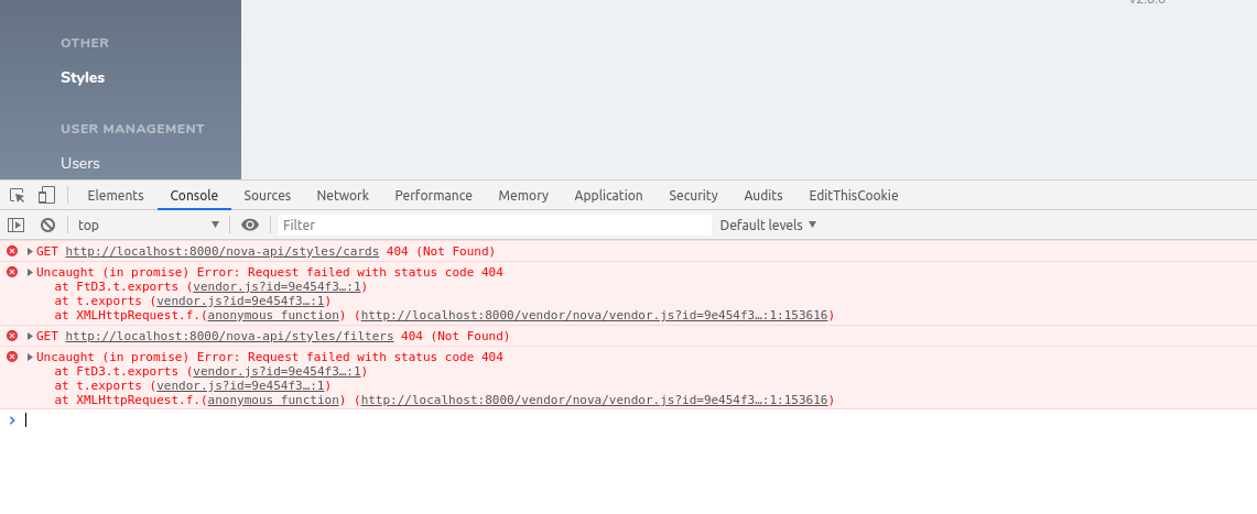 Unable to create "Style" resource · Issue #1553 · laravel/nova-issues ...