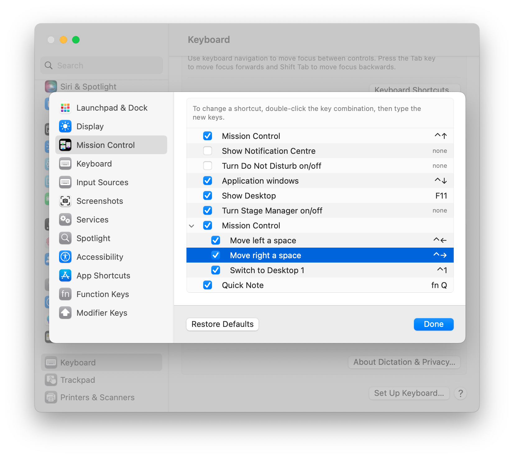 cannot-set-a-shortcut-in-the-keyboard-shortcuts-in-mac-issue