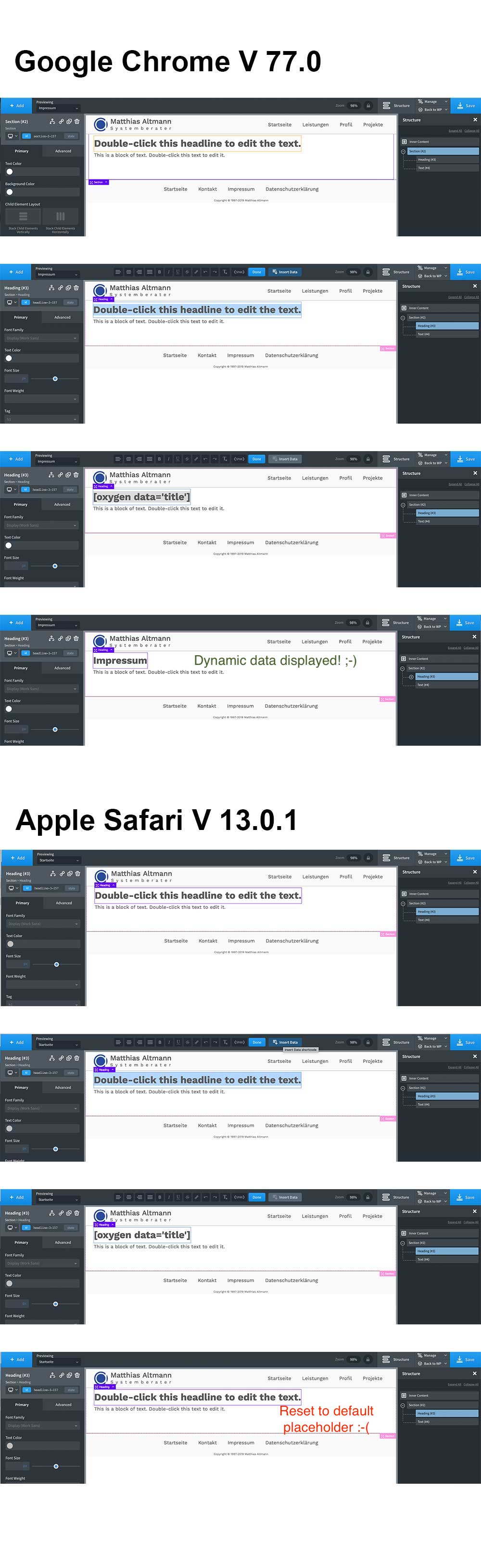 Safari: Error assigning dynamic data · Issue #628 · soflyy/oxygen-bugs ...