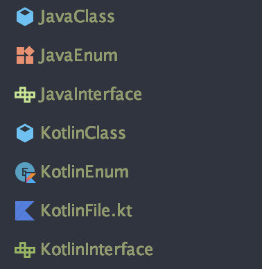 Kotlin class icon is same as Java class icon · Issue #1420 · ChrisRM ...