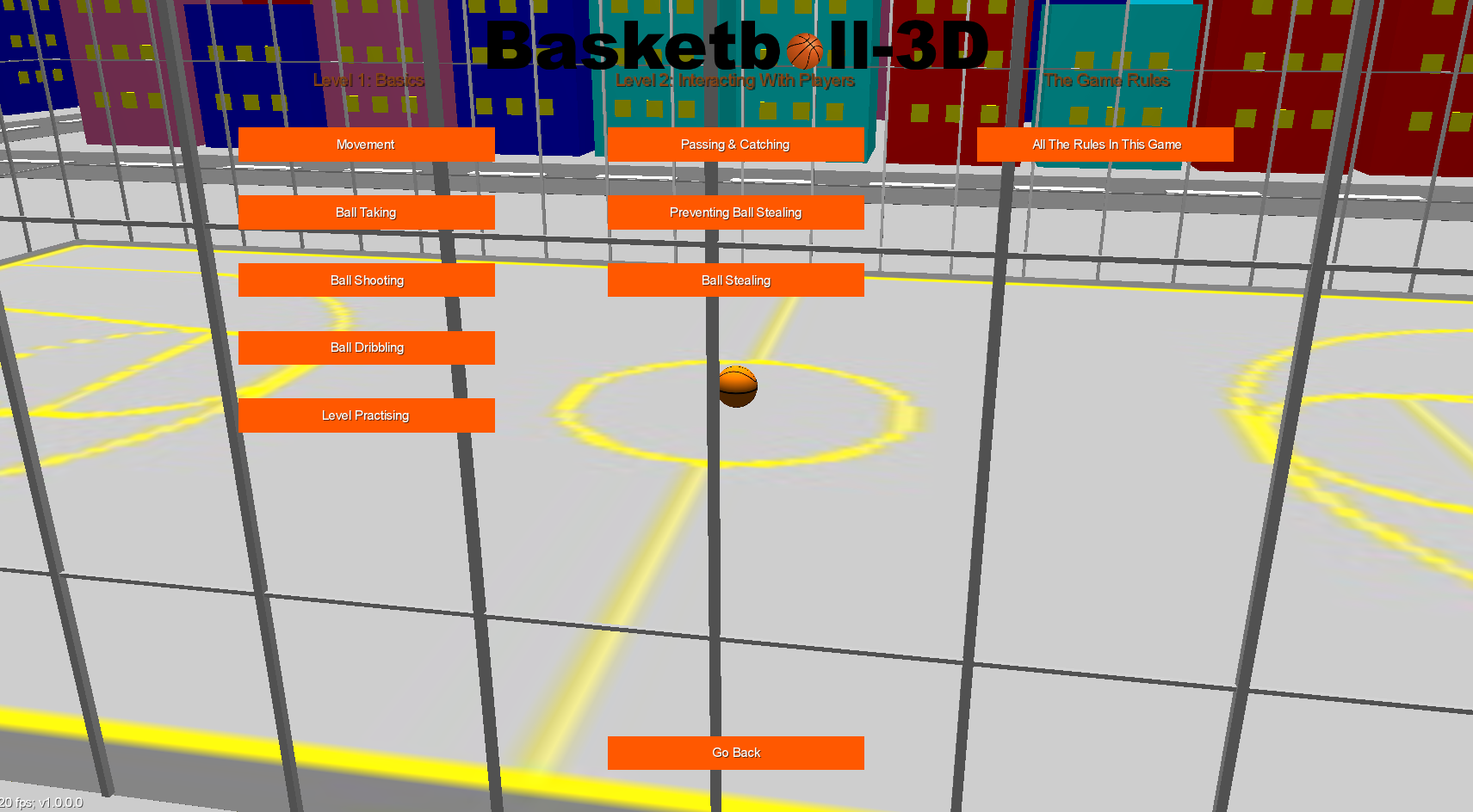 GitHub - vsl700/Basketball-3D: A 3D basketball simulator, where the ...