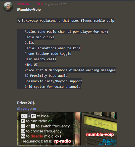 Some Scammers sell your script · Issue 72 · FrazzIe/mumblevoipfivem