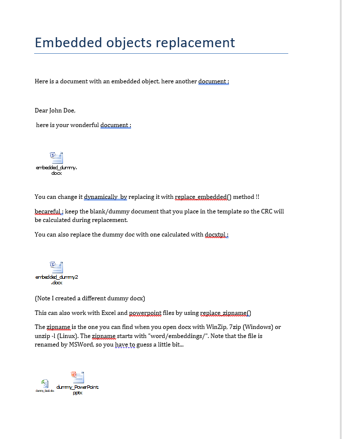 Copy an Exels datasheet directly in word document (like Richtext ...